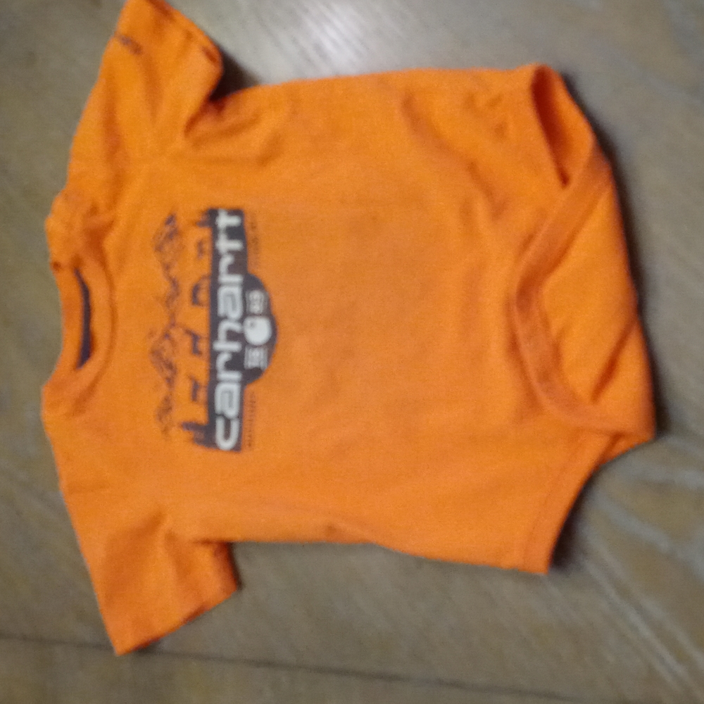 Carhartt onsie shirts & short sleeve shirt plus matching shorts for boy 24mths.